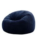 Cloudy Corduroy Zitzak - Marineblauw