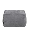 Amara Poef Chenille - Grijs