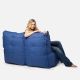 ambient lounge twin couch blue jazz