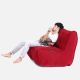 ambient lounge twin couch wildberry deluxe