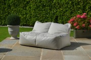B-chair Duo Premium Loungestoel - Ecru