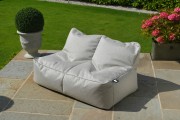B-chair Duo Premium Loungestoel - Ecru