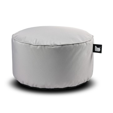 B-Poufe Poef Outdoor - Silver Grey B-Poufe Poef Outdoor - Silver Grey