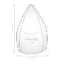 BeanBag Easy XXL - Tomaat