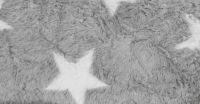 BeanBag Fluffy Stars XL - Grijs