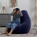 Chillz Kinder Zitzak Corduroy - Marineblauw
