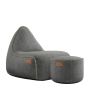 Cobana Lounge Chair & Pouf Outdoor - Grijs Cobana Lounge Chair & Pouf Outdoor - Grijs