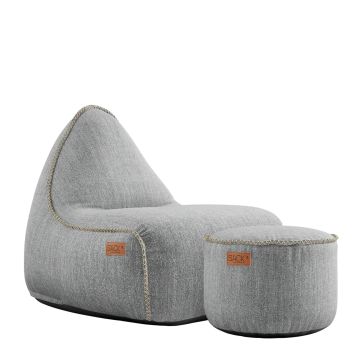 Cobana Lounge Chair & Pouf Outdoor - Sand Cobana Lounge Chair & Pouf Outdoor - Sand