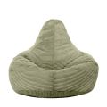 Cloudy Cord Zitzak Stoel - Olijf