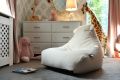 extreme lounging bbag minib indoor teddy ivory