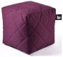 extreme lounging bbox quilted poef paars
