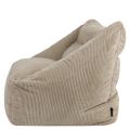 Cecilia Cord Zitzak Sofa - Stone