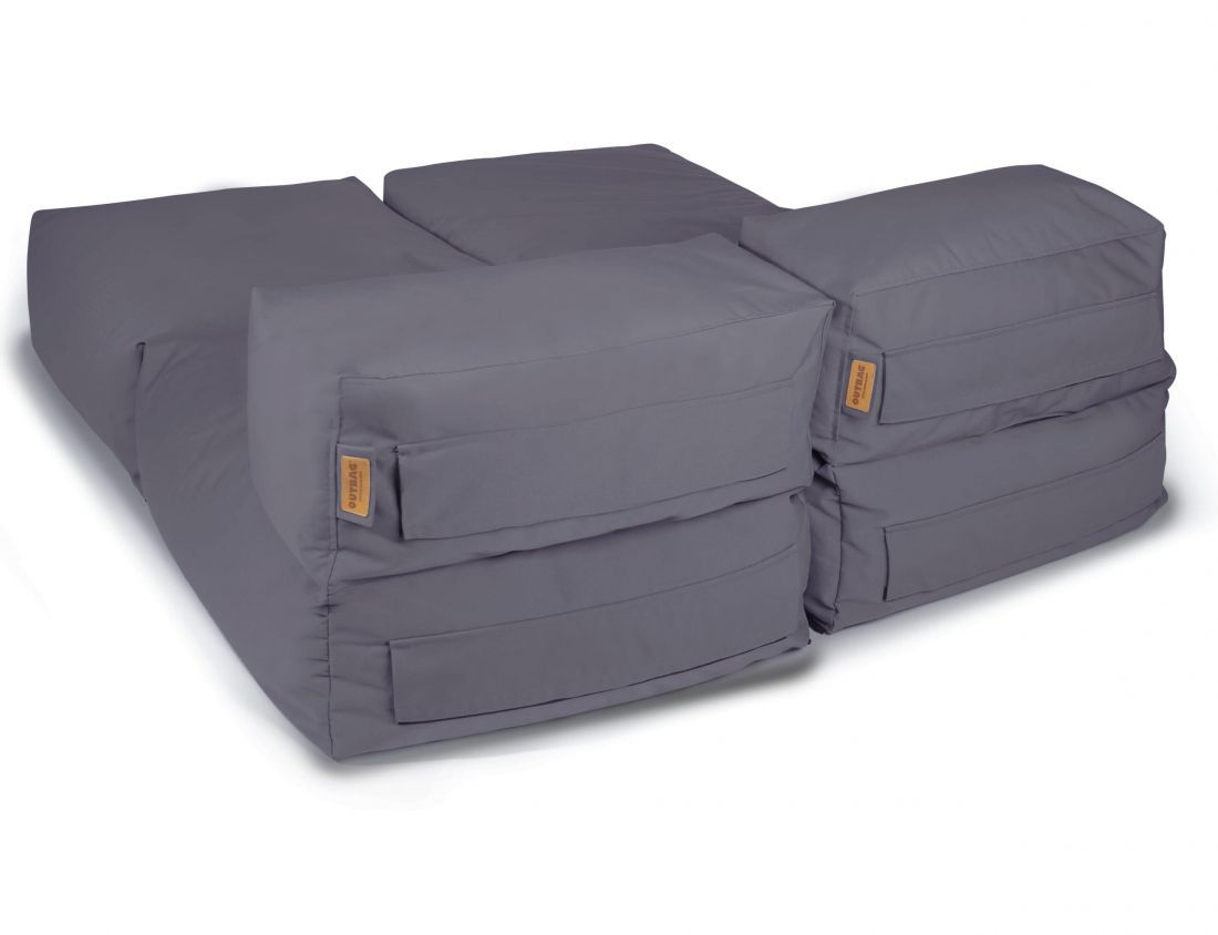 outbag switch plus duo loungebed outdoor antraciet