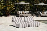 Outdoor Zitzak Stoel Santorin Rock - Taupe