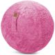 sitting ball zitbal fluffy 65 cm pink