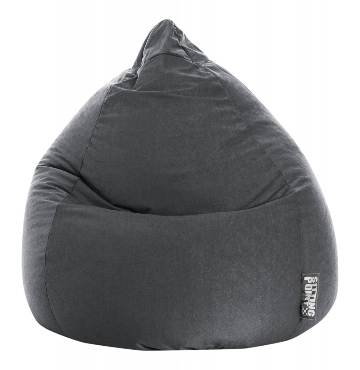 sitting point beanbag easy xl antraciet