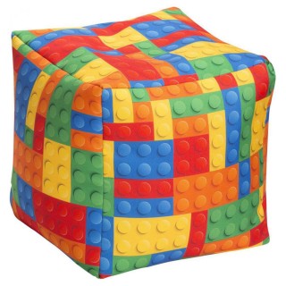 Sitting Point Poef Cube Bricks