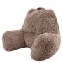 Teddy Fleece Chill Kussen - Mocha